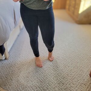 Womens Black Hi Raise Jeans